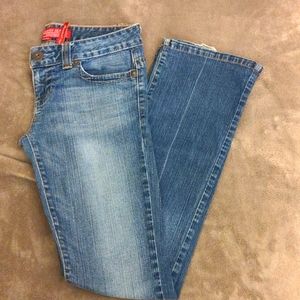 Guess daredevil boot cut jeans